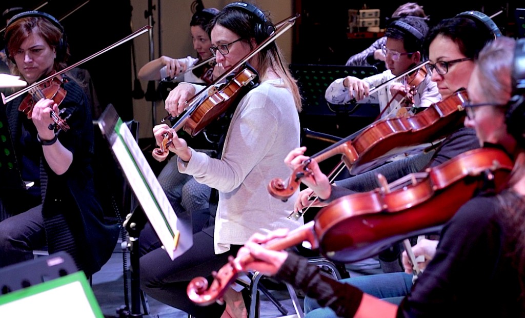 String section recording